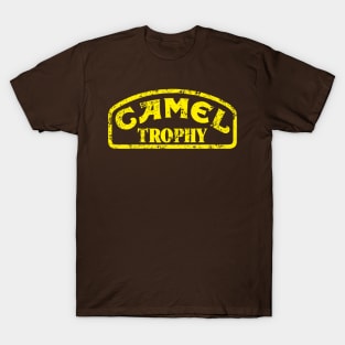 camel vintage distressed T-Shirt